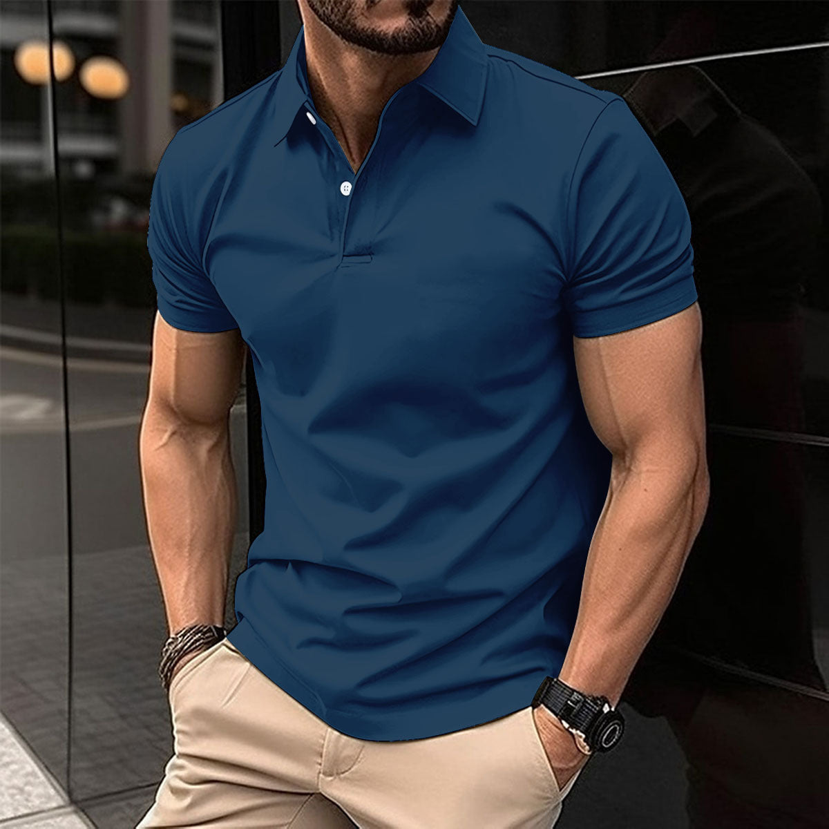Men's Summer Polo Shirt