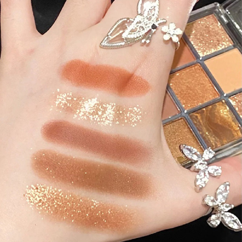 Fashion Acrylic 9-Color Eyeshadow Palette