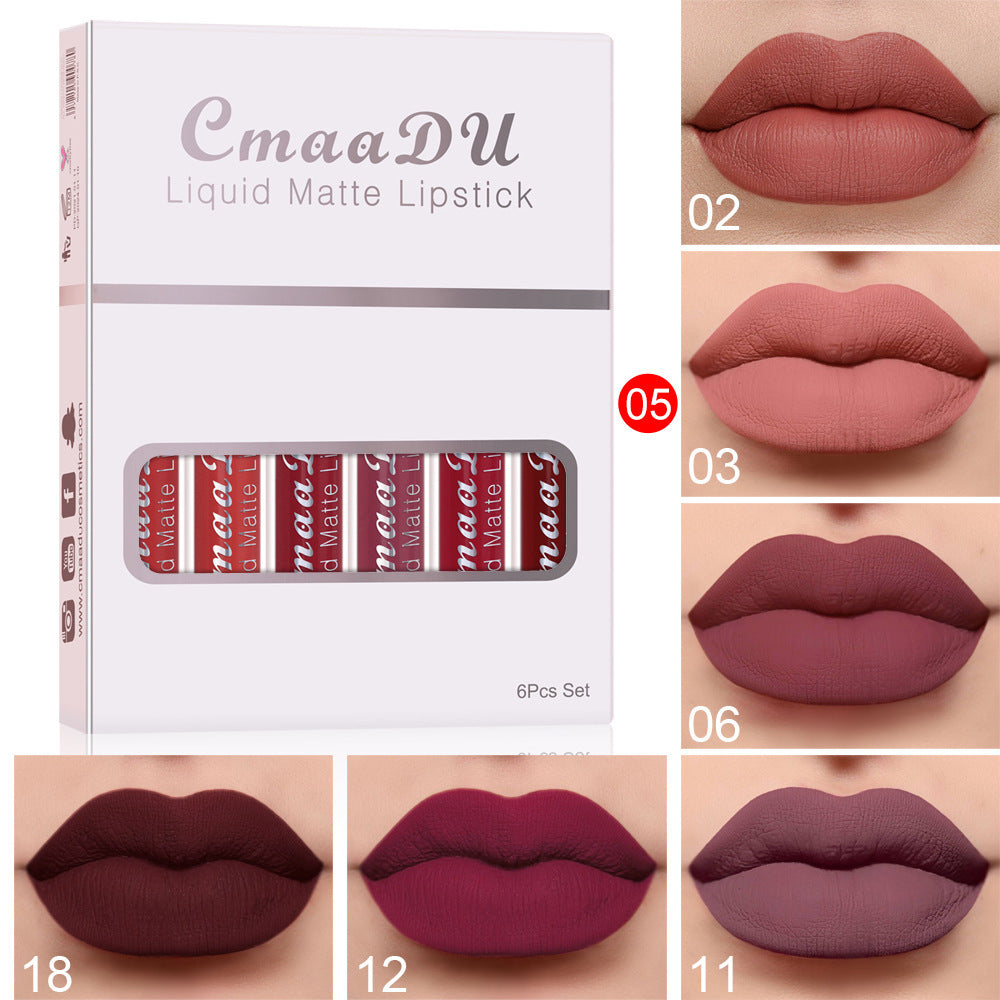 6-Pack Long Lasting Lipstick