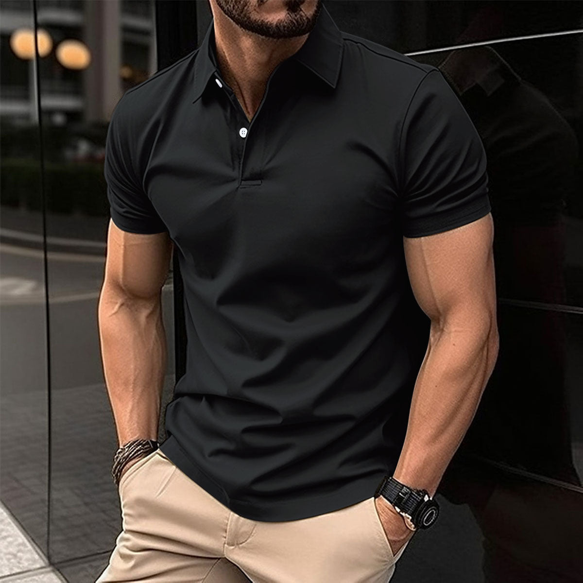 Men's Summer Polo Shirt