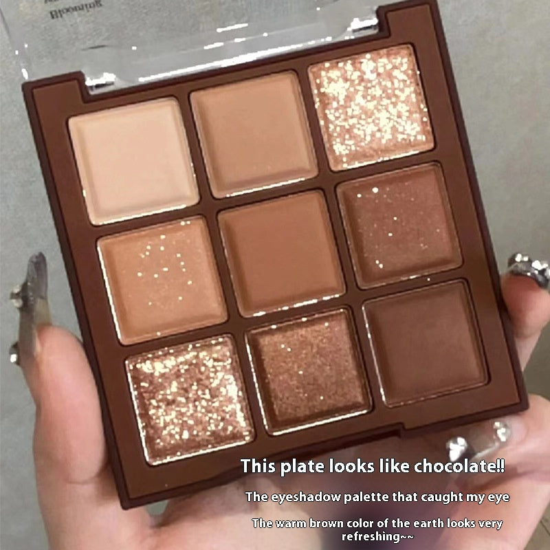 Fashion Acrylic 9-Color Eyeshadow Palette
