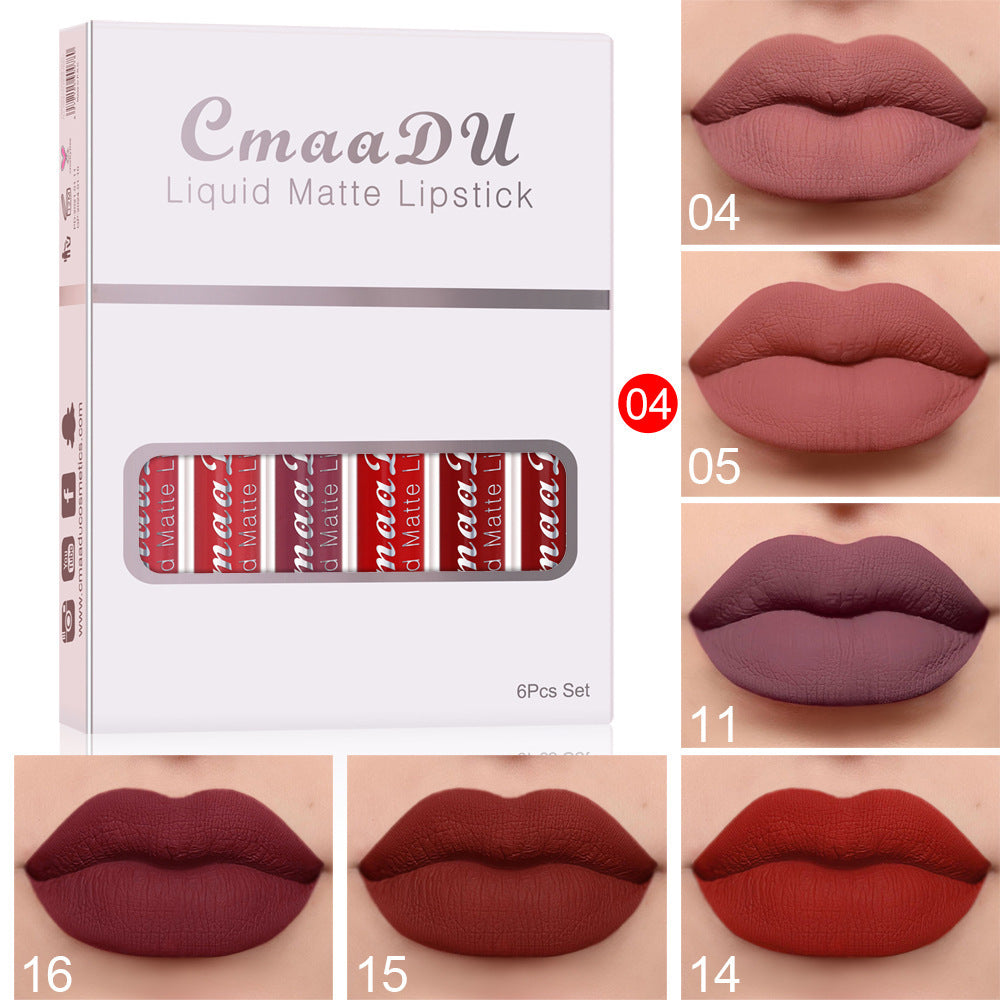 6-Pack Long Lasting Lipstick