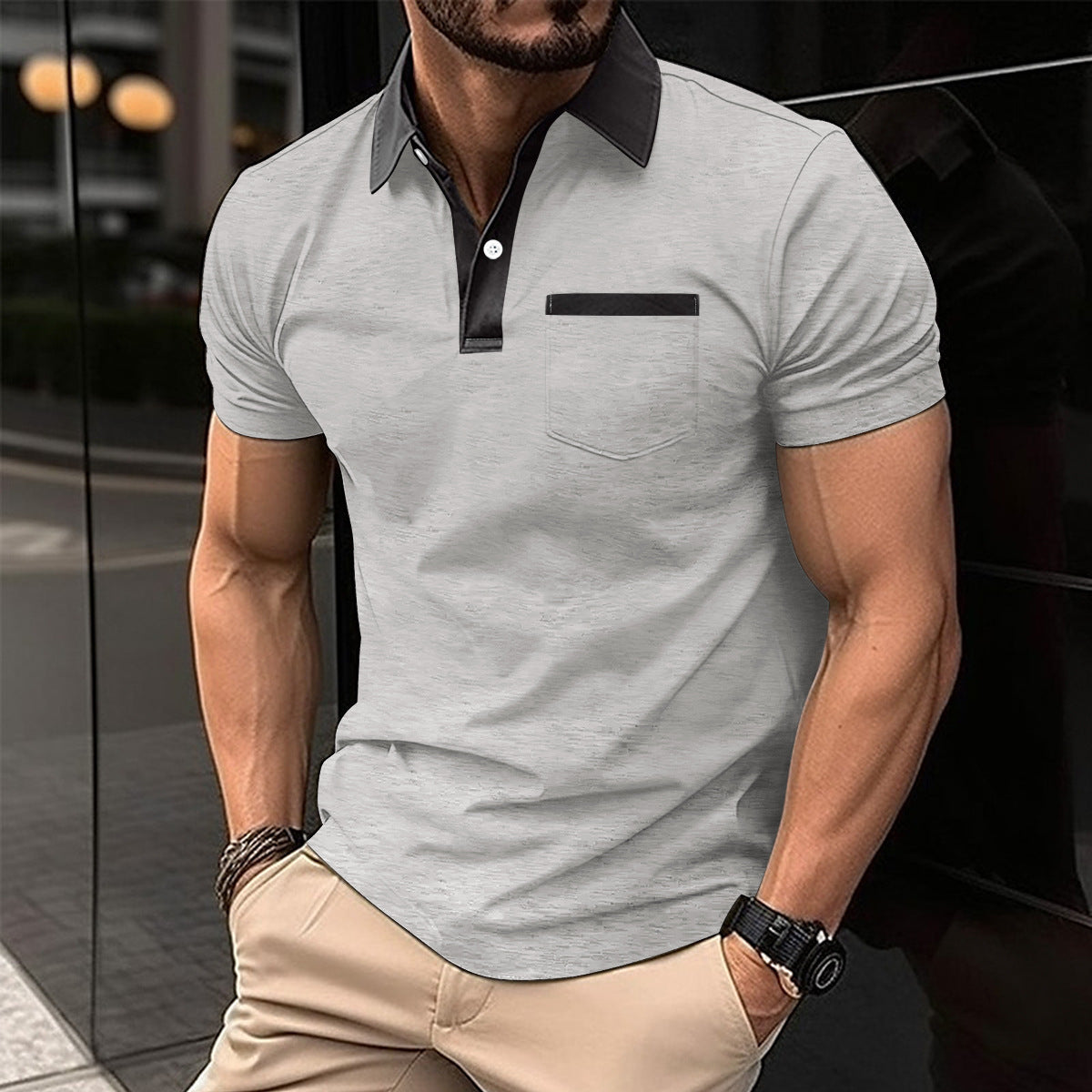 Men’s Slim Fit Polo Shirt