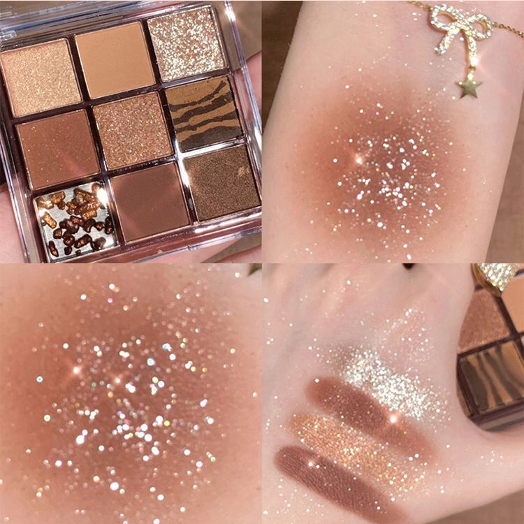 Fashion Acrylic 9-Color Eyeshadow Palette