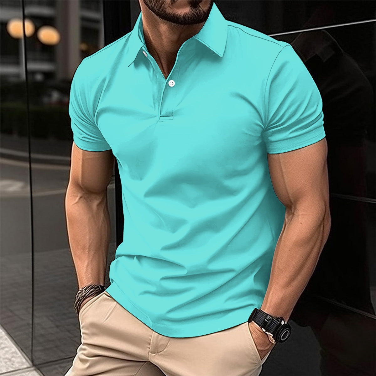 Men's Summer Polo Shirt