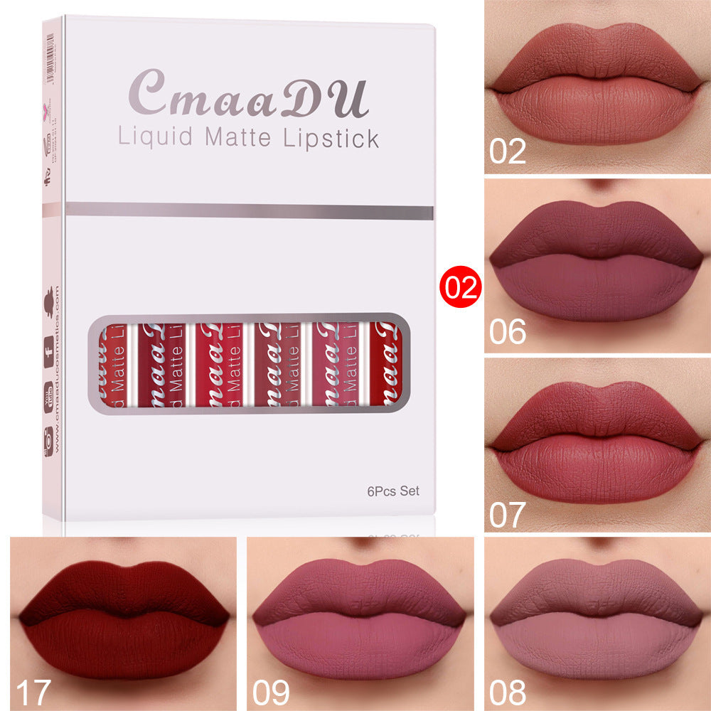 6-Pack Long Lasting Lipstick