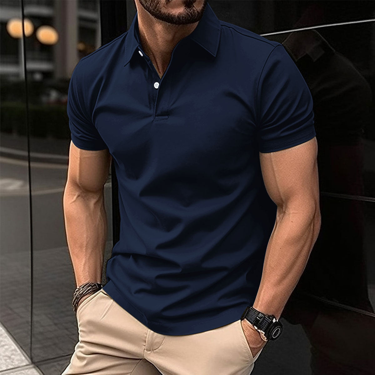 Men's Summer Polo Shirt