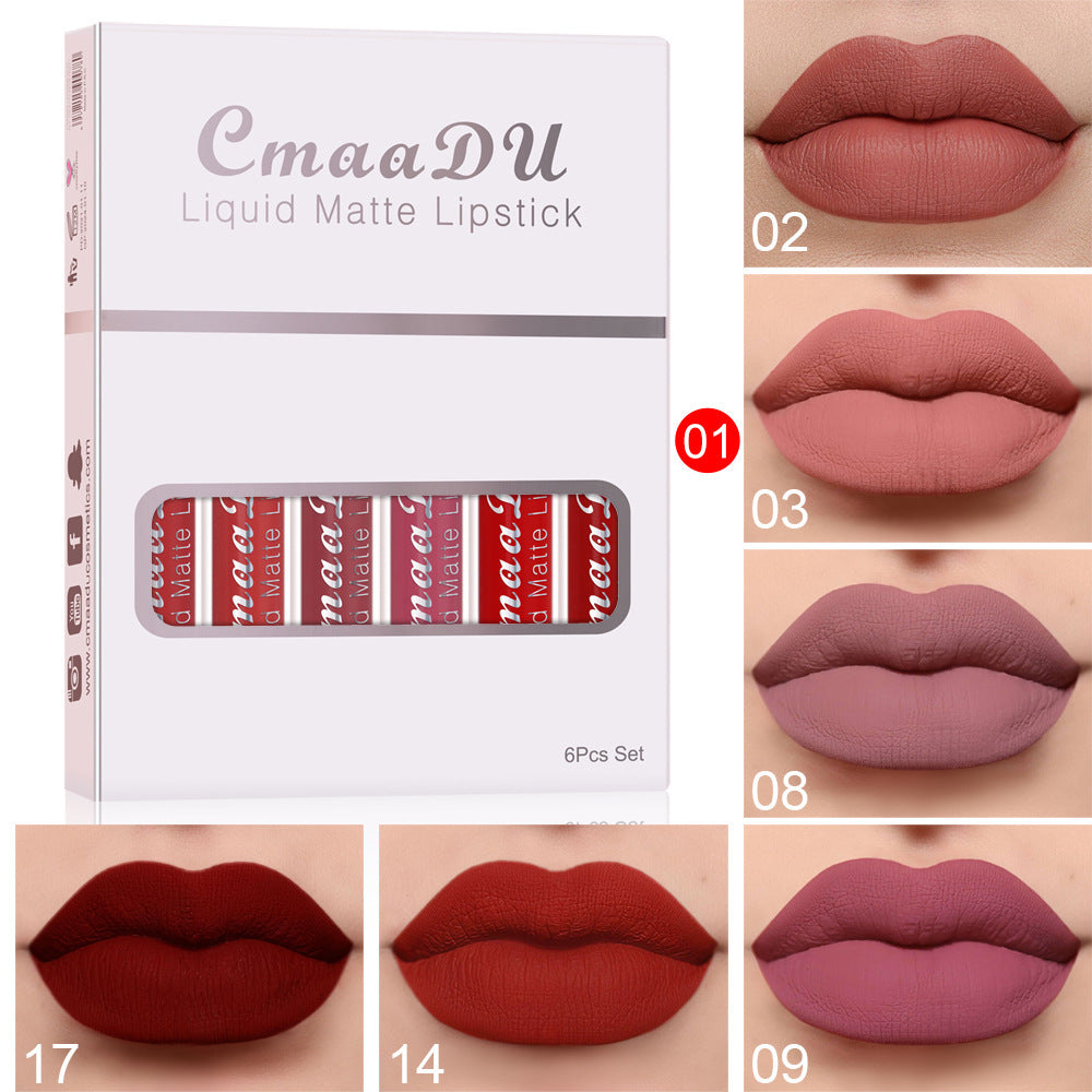 6-Pack Long Lasting Lipstick