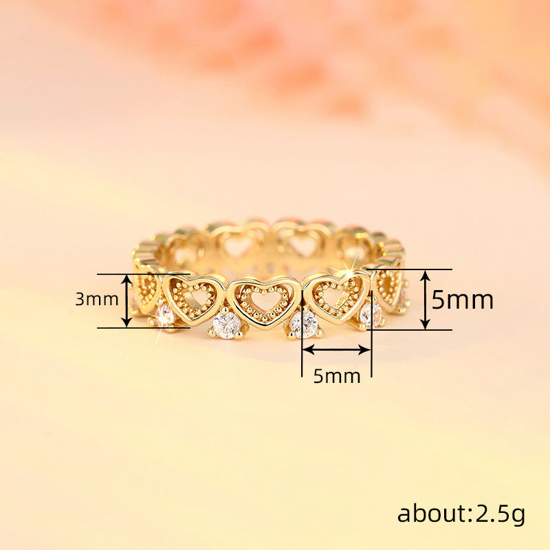 Belle Eternelle Heart Ring