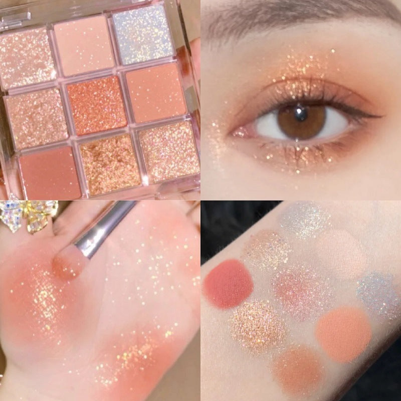Fashion Acrylic 9-Color Eyeshadow Palette