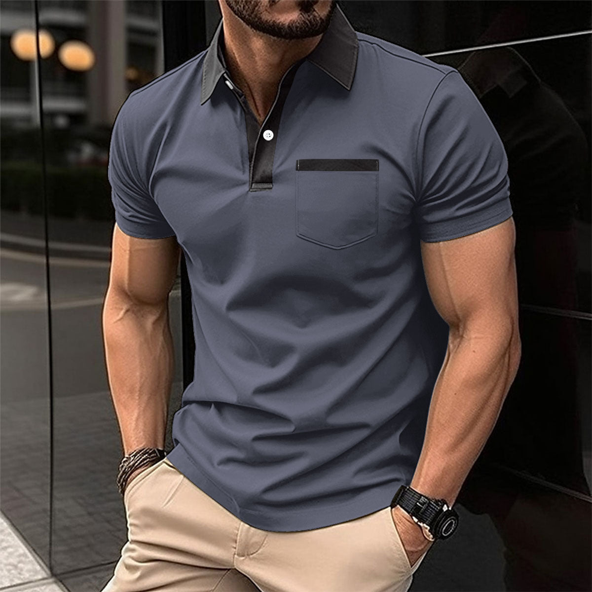 Men’s Slim Fit Polo Shirt