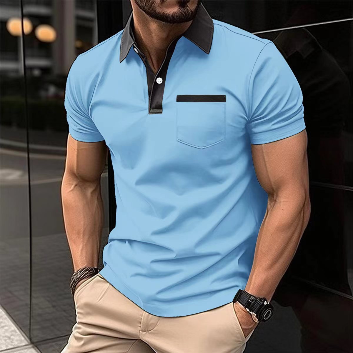 Men’s Slim Fit Polo Shirt