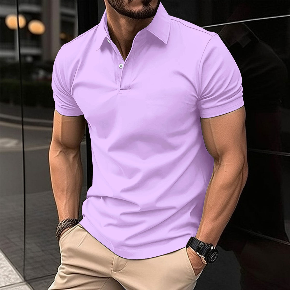 Men's Summer Polo Shirt