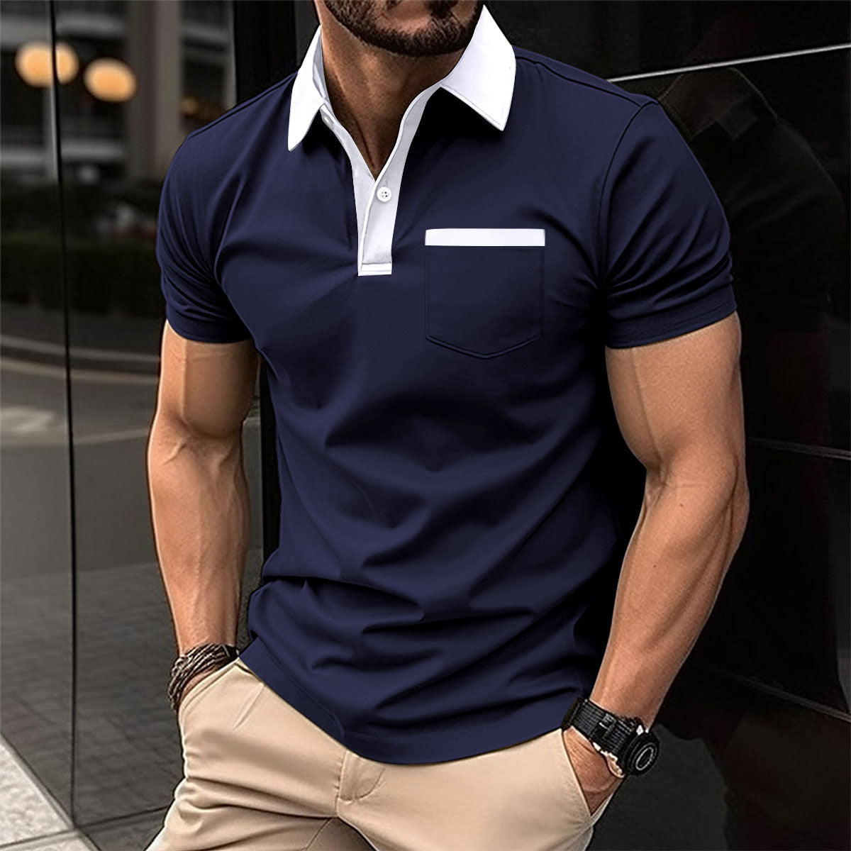 Men’s Slim Fit Polo Shirt