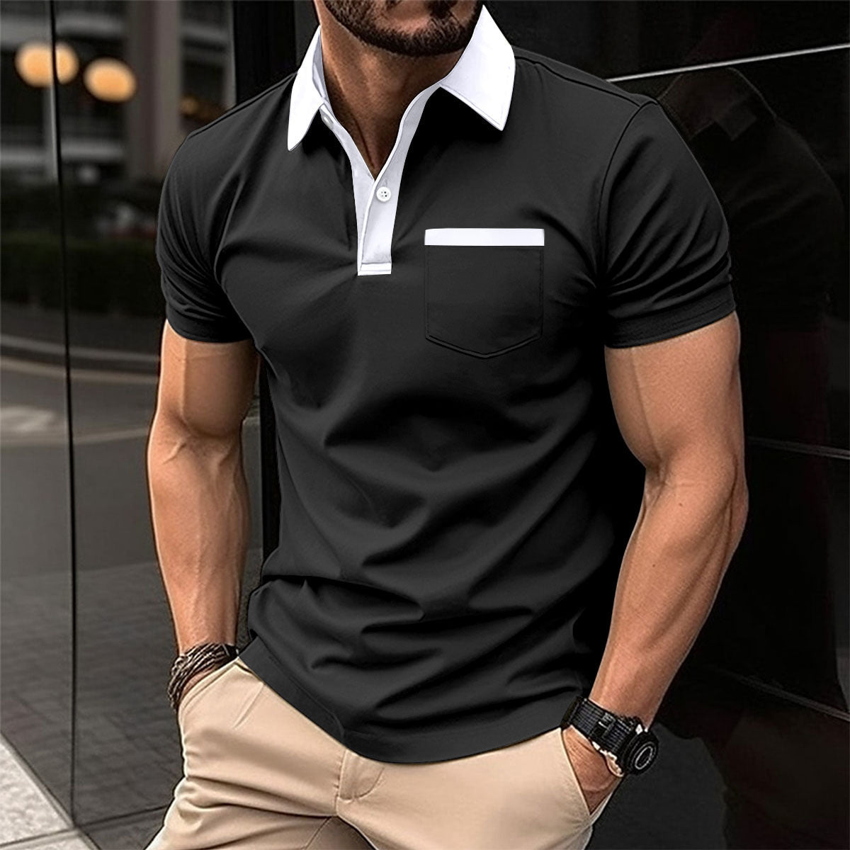 Men’s Slim Fit Polo Shirt