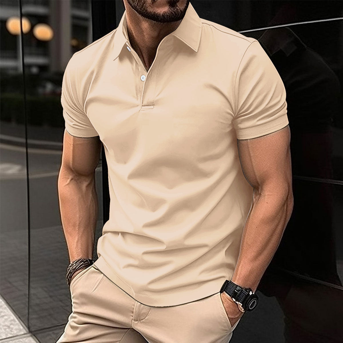 Men's Summer Polo Shirt
