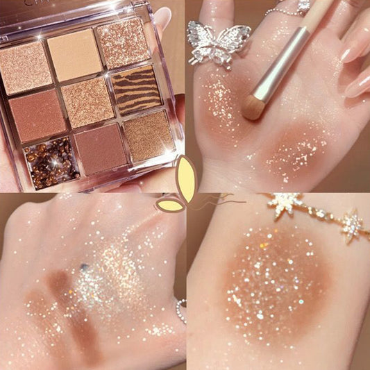 Fashion Acrylic 9-Color Eyeshadow Palette