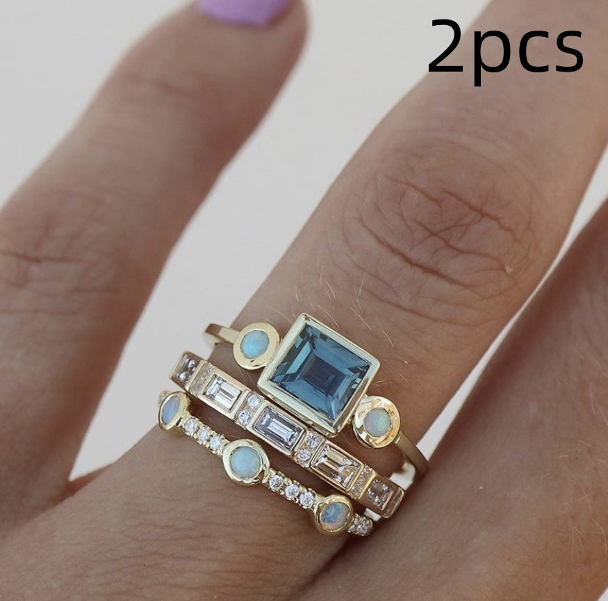 Women's Fashion Personalized Gemstone Ring