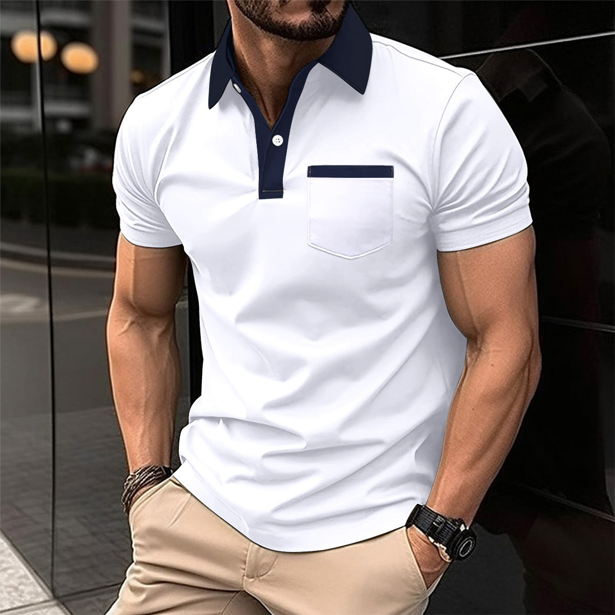 Men’s Slim Fit Polo Shirt