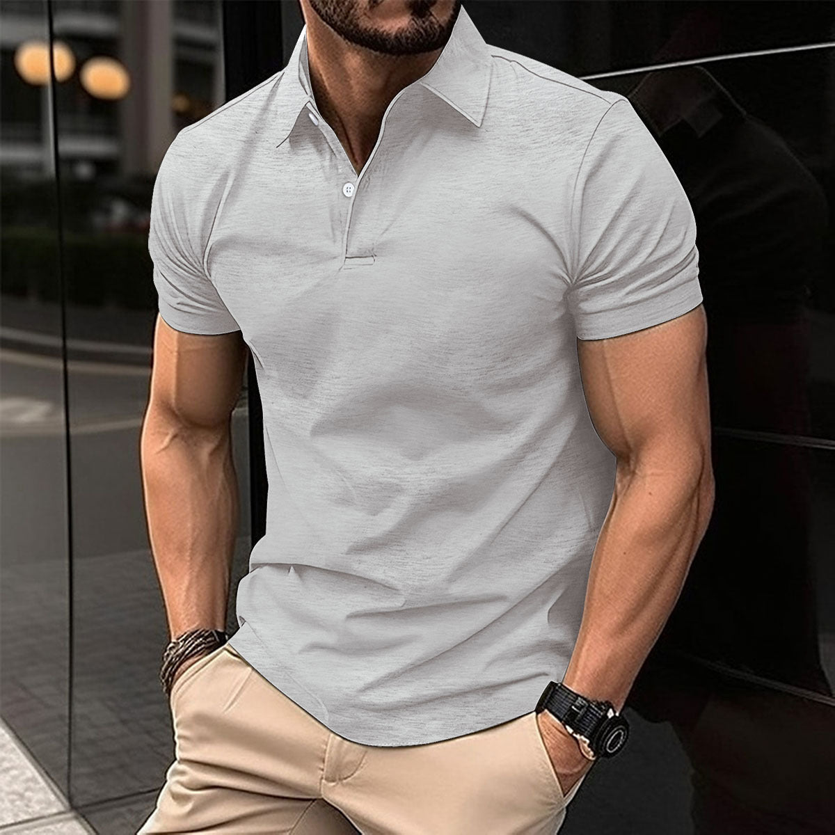 Men's Summer Polo Shirt