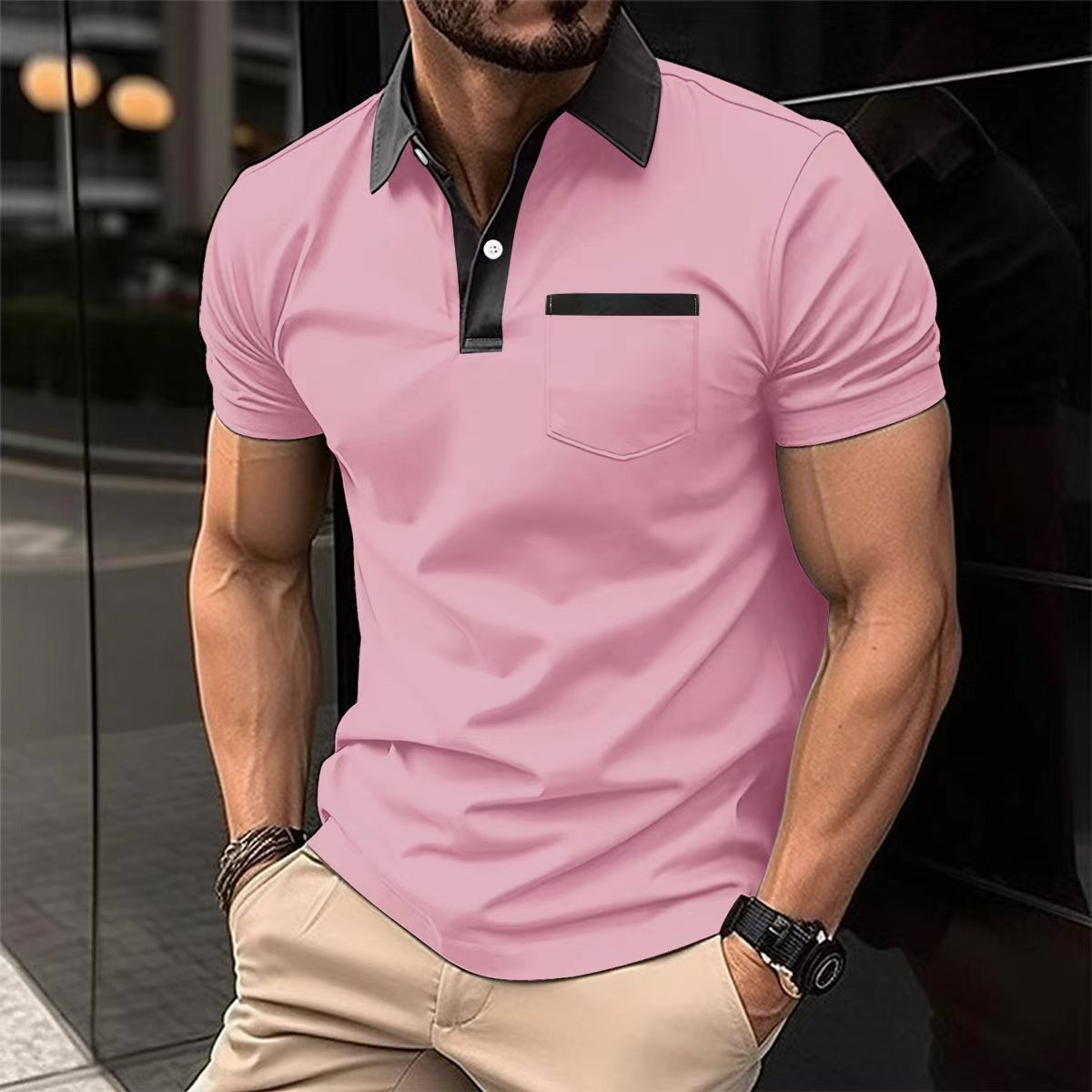 Men’s Slim Fit Polo Shirt