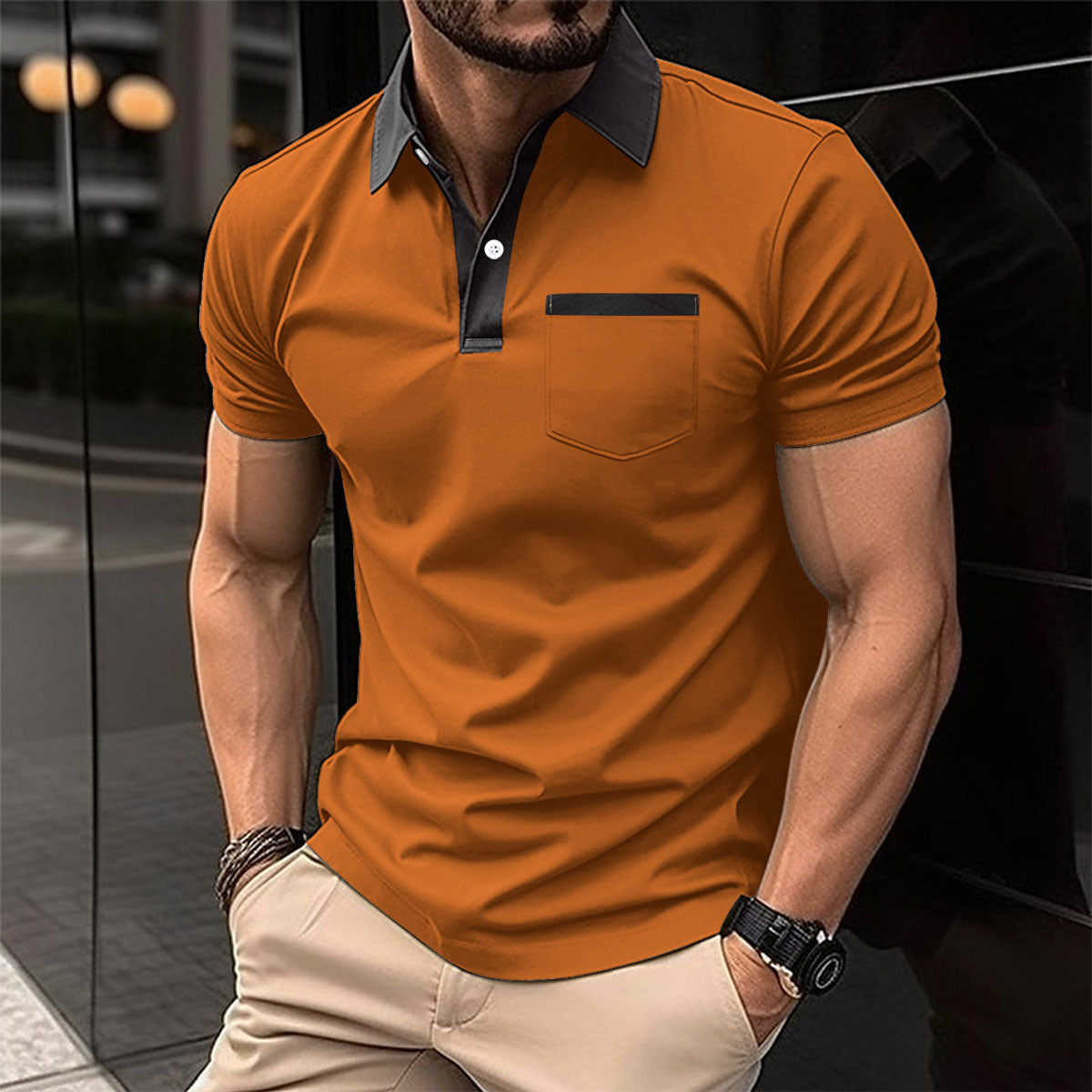 Men’s Slim Fit Polo Shirt