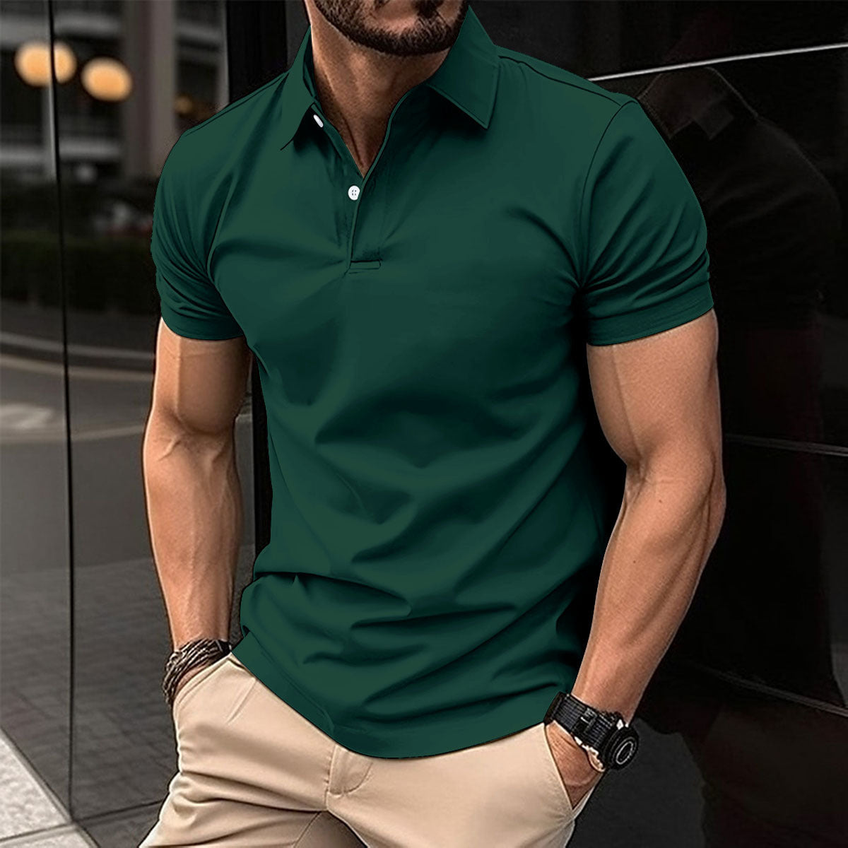 Men's Summer Polo Shirt