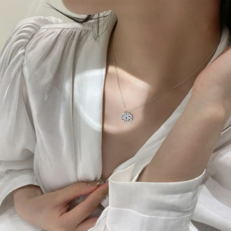 Magnetic Clover Necklace