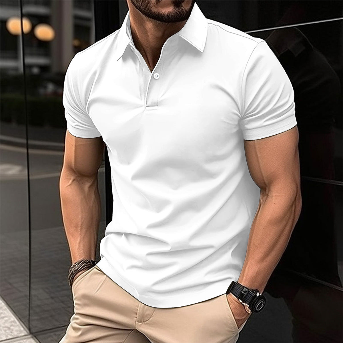 Men's Summer Polo Shirt